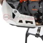 8107519 00 09 Piastra para-motore in alluminio Hepco & Becker per KTM 1050-1190 Adventure