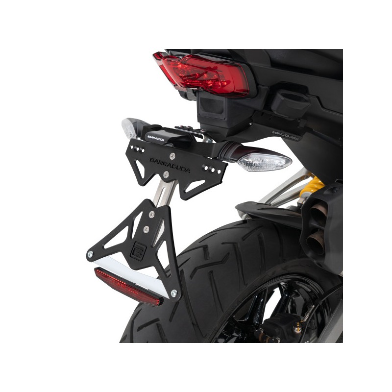 Barracuda DNM1104-2-22 Supporto targa per frecce originali Ducati Multistrada V4