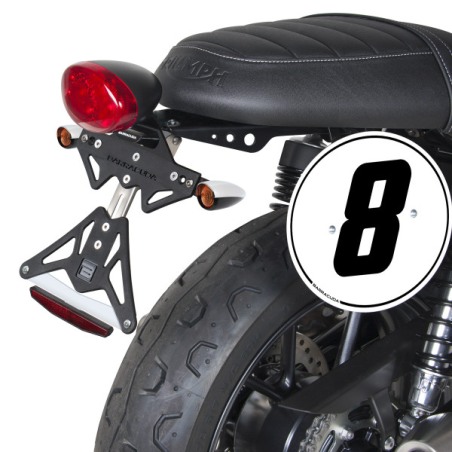 Barracuda TT9104-16-S Supporto targa Triumph Street Twin