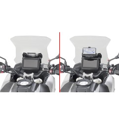 Traversino porta cellulare Givi FB9257 per Voge Valico 525 DSX dal 2023