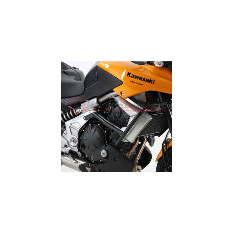 5012200001 Telaio paramotore Hepco & Becker in acciaio nero per Kawasaki Versys 650 20072009