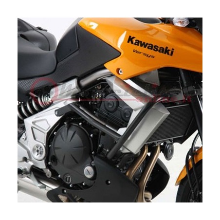 5012200001 Telaio paramotore Hepco & Becker in acciaio nero per Kawasaki Versys 650 20072009