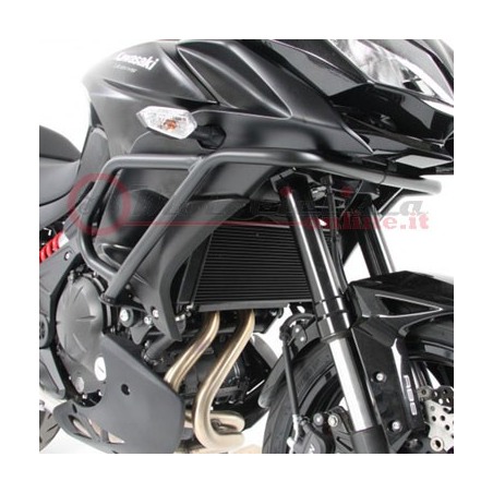 50125220001 Telaio paramotore Hepco & Becker in acciaio nero per Kawasaki Versys 650 2015