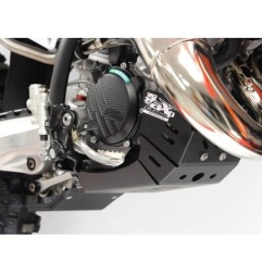 AXP AX1671 Paracoppa KTM 125SX / 125XC - Husqvarna TC125 / TE150 con protezione leveraggio - Nero