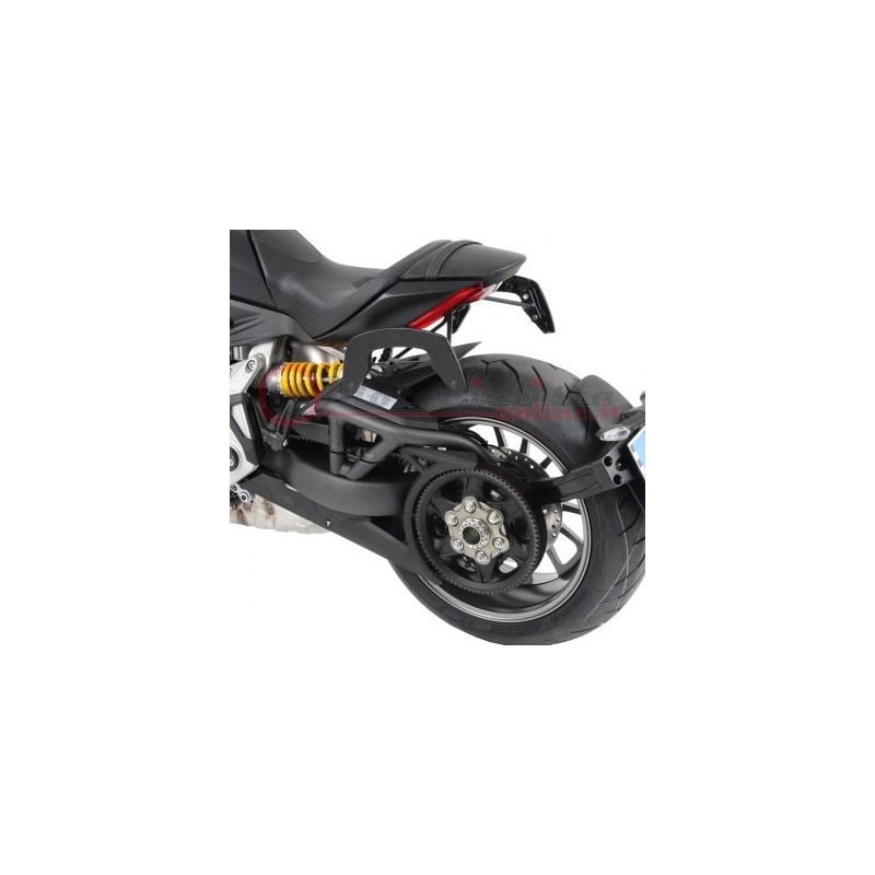 6307539 00 01 Telaio portaborse laterali Hepco e Becker mod. C-Bow per Ducati X Diavel 2016