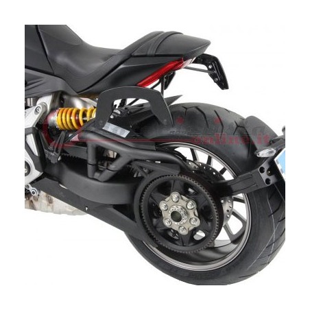 6307539 00 01 Telaio portaborse laterali Hepco e Becker mod. C-Bow per Ducati X Diavel 2016