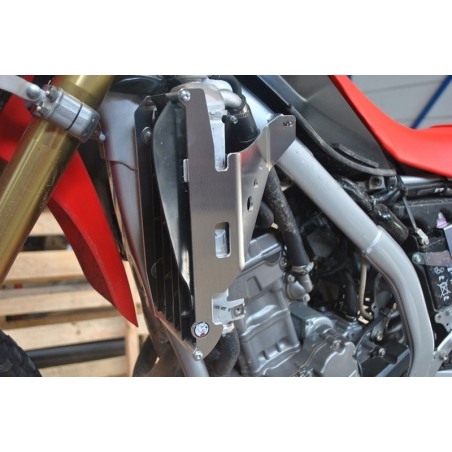 AXP AX1358 Protezione radiatore Honda CRF250L (2013 - 2022) - Distanziali rossi