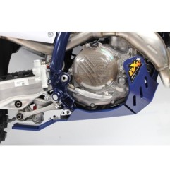 AXP AX1657 Paracoppa HUSQVARNA FC450 / FE450 / FX450 / FE501 con protezione leveraggio - Blu