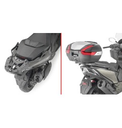 Supporto bauletto Givi SR6122 per scooter Kymco AK 550 dal 2023