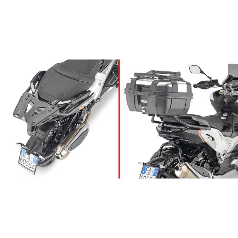 Givi SR8102 supporto attacco bauletto per Peugeot XP400 GT / Allure dal 2023