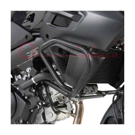 Hepco Becker 5013530 00 01 Telaio paramotore Hepco & Becker in acciaio Nero per Suzuki DL 1000 V-Strom ABS 2014 e dal 2017