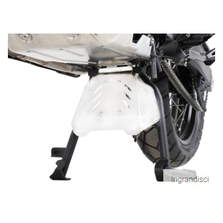 Piastra protezione cavalletto centrale Hepco Becker 42179549 00 12 Honda CRF1100L Africa Twin dal 2024