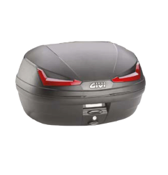 Bauletto Givi E455N Monolock da 45 litri con catadiottri rossi