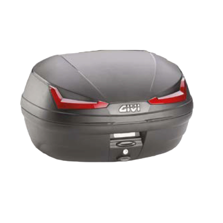 Bauletto Givi E455N Monolock da 45 litri con catadiottri rossi