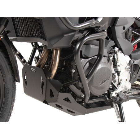 Hepco Becker 8106537 00 01 Paracoppa in alluminio Nero per moto BMW F 800 GS da 2024