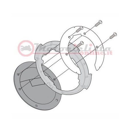 GIVI BF22 flangia serbatoio per borse con aggancio tanklock