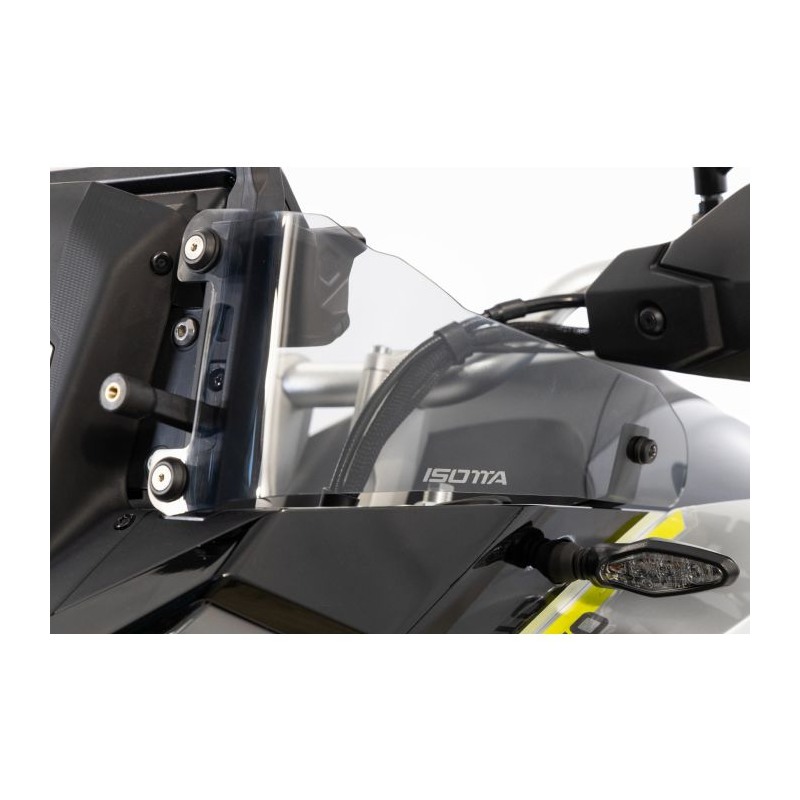 Shovelmty Parabrezza Deflettore Per BMW F650 GS 1999-2003 - Nero, In ABS, Protezione Dal Vento Per Motociclista