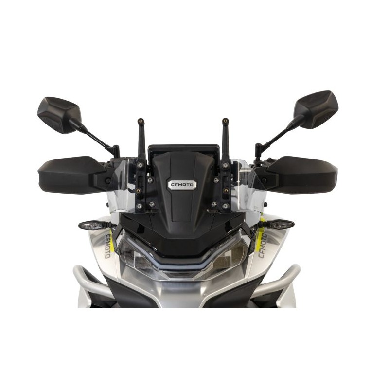 Deflettori/Alettine Per Honda CB650R 2019-2023 - In Plastica ABS, Nero, Migliorano Aerodinamica E Proteggono Radiatore