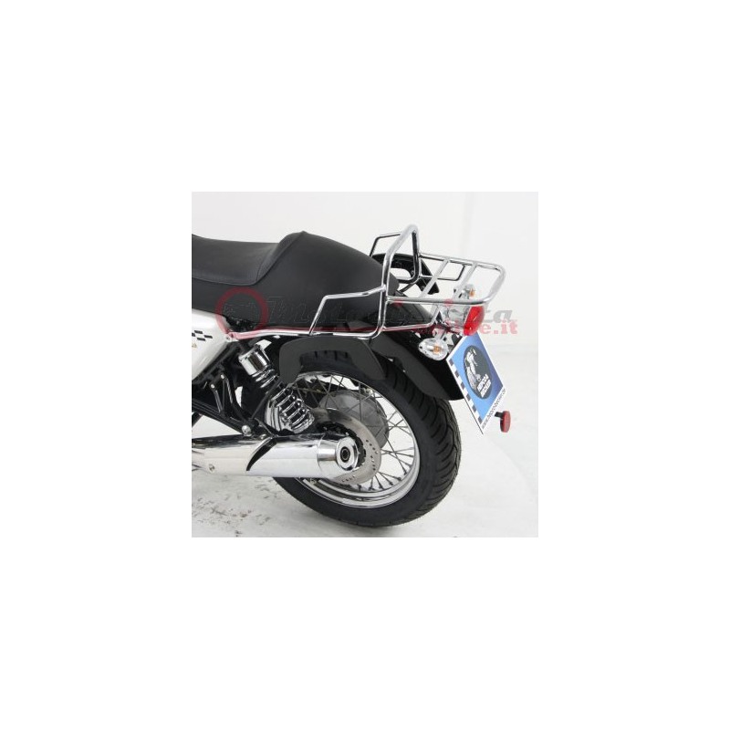 6505450102 Attacco posteriore tubolare TopCase Hepco & Becker cromato per Moto Guzzi V7 II 2012