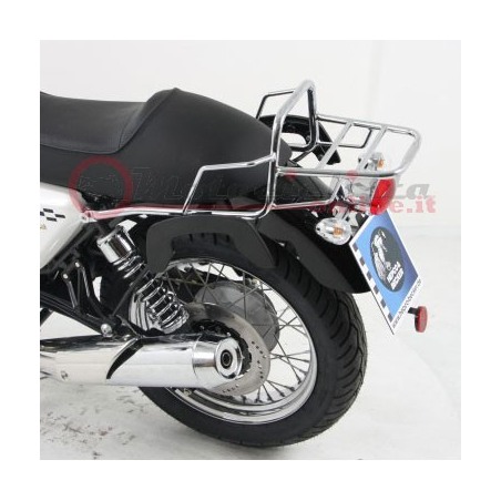 6505450102 Attacco posteriore tubolare TopCase Hepco & Becker cromato per Moto Guzzi V7 II 2012