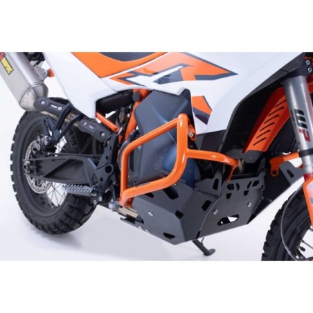 SW-Motech SBL.04.918.10100/EB Barra di protezione motore colore Arancio per KTM 790 Adv (23-), 890 Adv/R (22-)