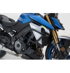 SW-Motech SBL.05.587.10000/B Barra di protezione motore Nero per Suzuki GSX-S1000/ GSX-S1000GX/ GSX-S950