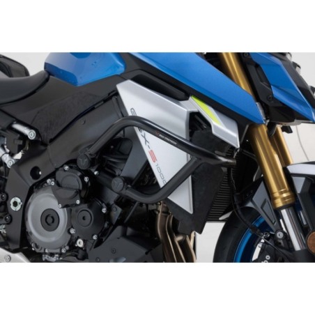 SW-Motech SBL.05.587.10000/B Barra di protezione motore Nero per Suzuki GSX-S1000/ GSX-S1000GX/ GSX-S950