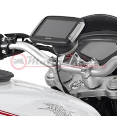 Givi STTR40SM supporto in alluminio per navigatore Tom Tom Rider 40 / 400 / 410