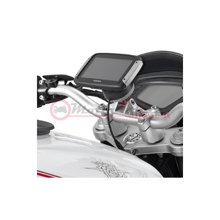 Givi STTR40SM supporto in alluminio per navigatore Tom Tom Rider 40 / 400 / 410