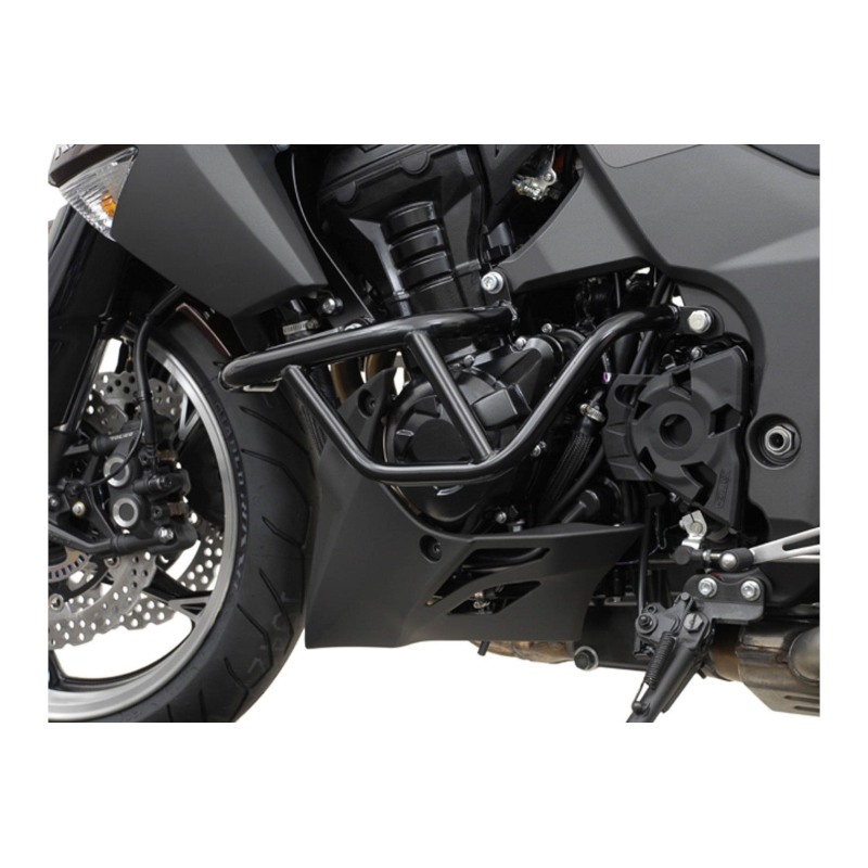 SW Motech Paramotore tubolare nero per Kawasaki Z 1000 (10-)