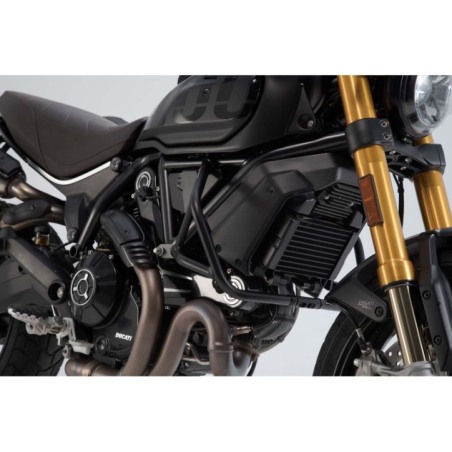 SW-Motech SBL.22.895.10000/B Barra di protezione motore Nero per Modelli Ducati Scrambler 1100 (17-)