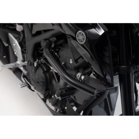 SW-Motech Cavalletto Laterale Per Yamaha MT-03 (2016+) – Piede In Alluminio Anodizzato E Acciaio INOX, Base Larga Per Terreni Morbidi, Nero/Argento - 2