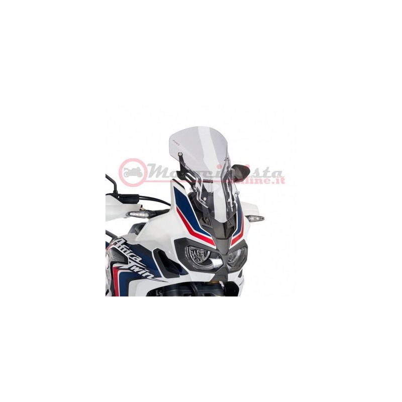 Puig 9154N Staffe di supporto cupolino Touring nero per Honda CRF 1000L Africa Twin 2016