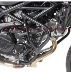 50135320001 Telaio paramotore Hepco & Becker in acciaio Nero per Suzuki SV650 ABS 2016