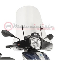 5612A Parabrezza GIVI trasparente per Piaggio Medley 125-150 2016