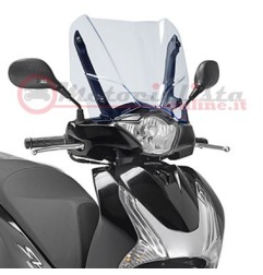 D1128BL Cupolino GIVI ICE trasparente per Honda SH 125i - SH150i ABS 12