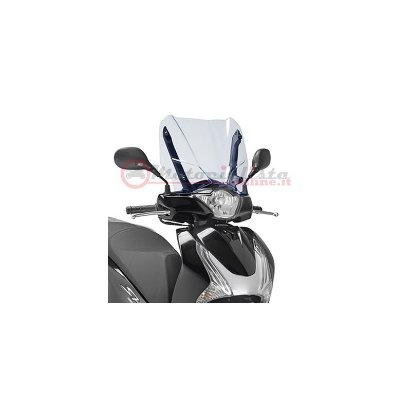 D1128BL Cupolino GIVI ICE trasparente per Honda SH 125i - SH150i ABS 12