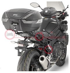 PLXR2129 Portavaligie laterali GIVI per Yamaha MT-10 2016