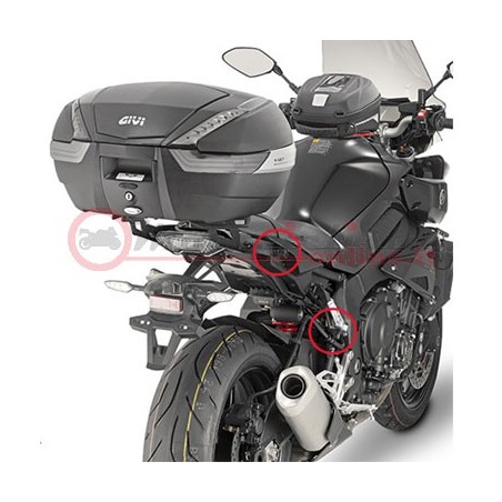 PLXR2129 Portavaligie laterali GIVI per Yamaha MT-10 2016