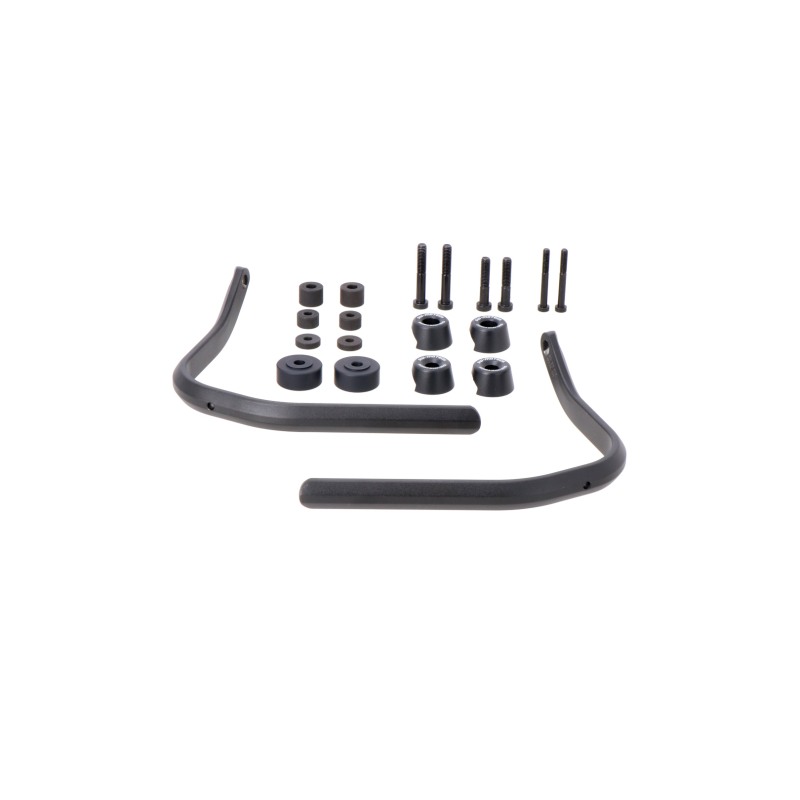 Kit di montaggio paramani SW-Motech HDG.00.220.80701/B colore Nero. Attacco a filetto interno manubrio 6/8mm Kit di montaggio paramani SW-Motech HDG.00.220.80701/B colore Nero. Attacco a filetto interno manubrio 6/8mm