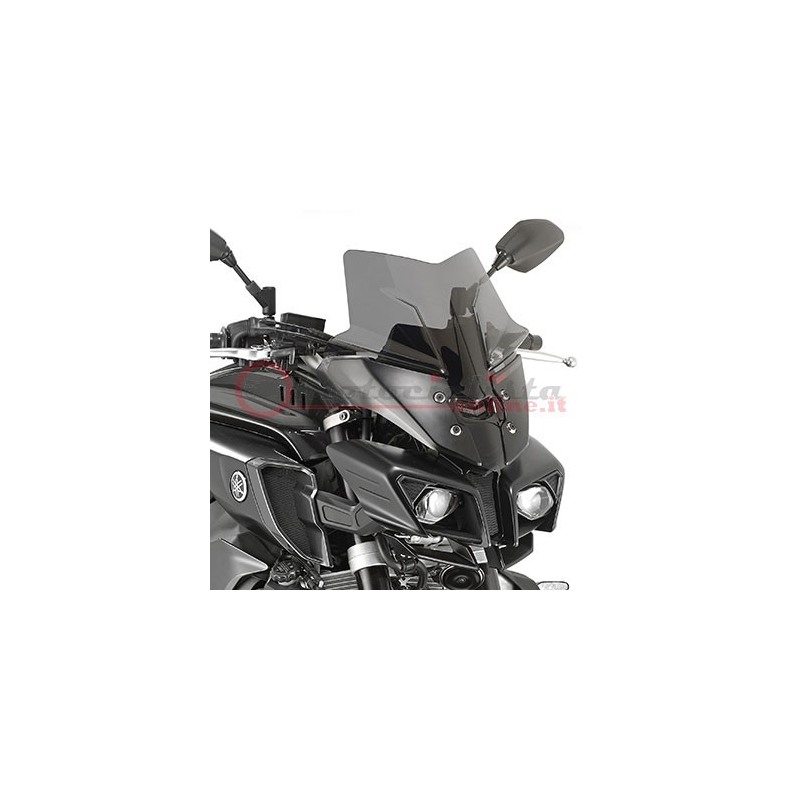 D2129B Cupolino sportivo basso GIVI Fumé per Yamaha MT-10 2016