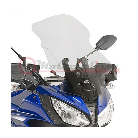 D2130ST Cupolino maggiorato GIVI  trasparente per Yamaha MT-07 Tracer 2016