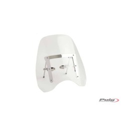 Puig Racing Cupolino Custom Chopper Trasparente In Pmma 3 Mm 420x440 Mm Omologato Tuv