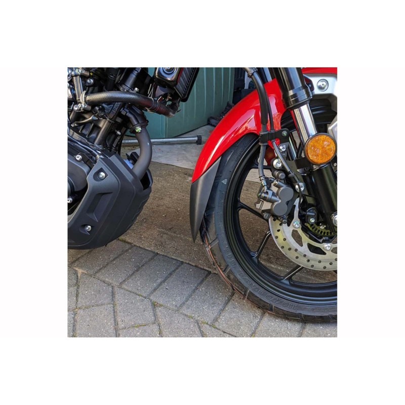 Puig 21164J Estensione Parafango Posteriore Moto - ABS Nero Opaco - Protezione Supplementare