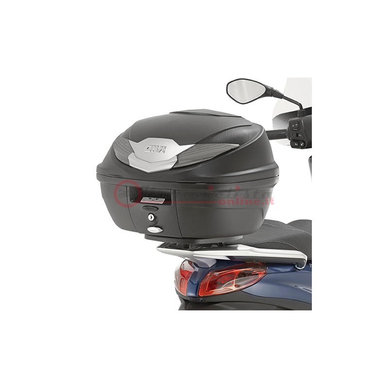 SR5612 GIVI Portapacchi posteriore attacco per bauletti Monolock Nero per Piaggio Medley 125-150 2016