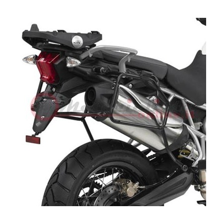 PLR6409 GIVI portavaligie laterali sgancio rapido per Triumph Tiger 800/800XC/800XR 2011