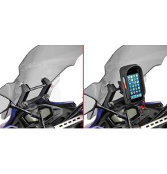 FB2130 Givi Traversino porta smartphone e GPS per Yamaha MT-07 Tracer