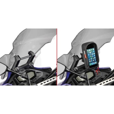 FB2130 Givi Traversino porta smartphone e GPS per Yamaha MT-07 Tracer
