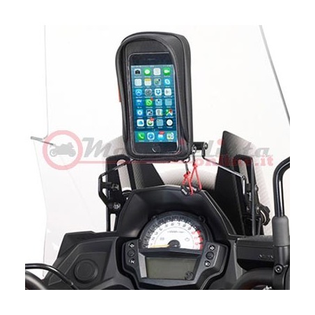 FB4114 Givi Traversino per supporto Smartphone/GPS per Kawasaki Versys 650 2015