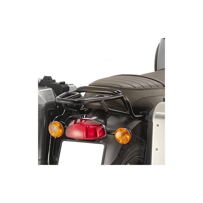 SR6410 GIVI Attacco posteriore bauletto Monokey o Monolock Nero Lucido per Triumph Bonneville T120 2016